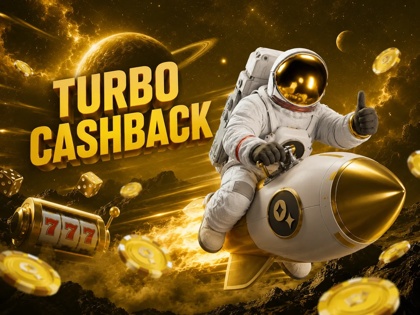 Justcasino turbo cashback